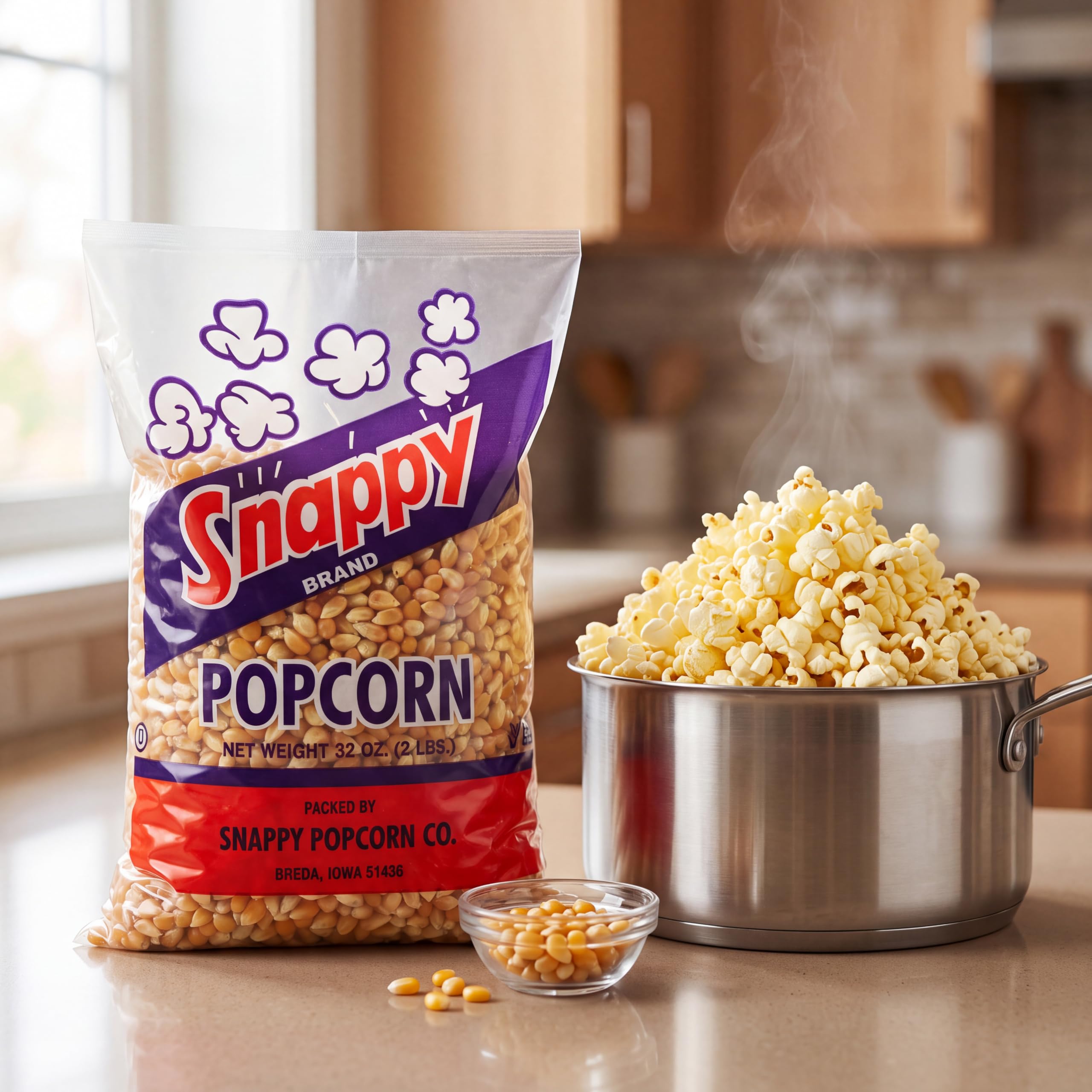 Amazon.com: Snappy Yellow Popcorn Kernels for Popping with Pop